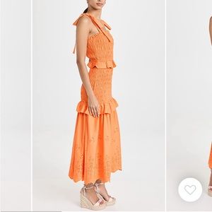 Endless Rose Orange Maxi Dress